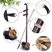 Đàn Nhị, Líu (Erhu) Gỗ Hắc Nhập Khẩu - Kèm Tài Liệu Học Đàn | Đàn Nhị Đen Gỗ Hắc {AP-MusicBN}
