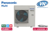 Dàn Nóng Điều Hòa Multi Panasonic 2 Chiều Inverter 27000BTU CU-4Z80WBH-8