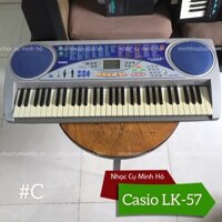 Đàn Organ Casio LK-57 phím cảm ứng đèn led cao cấp, 137 tiếng, 110 điệu rất hay