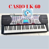 Đàn organ CASIO LK 60, phím có đèn LED có touch, điệu , tiếng phong phú. Âm thanh hay. Bảo hành 12 tháng