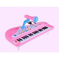 Đàn organ điện tử có micro và sạc cho bé, Đàn piano cho bé, đàn đồ chơi cho bé