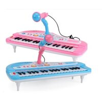 Đàn organ điện tử kèm micro cho bé, đàn đồ chơi cho bé, đàn piano cho bé