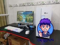 Dàn PC White CPU I5 4590 Ram 8GB SSD 120GB VGA rời 2GB D3 Màn VSP 21inch new 75Hz FHD Full combo