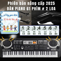 Đàn PIANO 2 LOA CÓ KẾT NỐI ĐT, LOA THÙNG, LOA KÉO, ÂM LY, TẶNG DÂY ĐIỆN, MICRO, TÀI LIỆU, NỐT NHẠC, HƯỚNG DẪN SỬ DỤNG