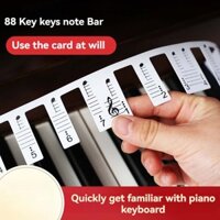 Đàn Piano Bàn Phím Dán Điện Tử Đàn Piano Note Dán 88 Phím 61 Phím Pentatonic Bảng Âm Nhạc Chìa Khóa Dán Ghi Chú Dải