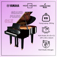 Đàn Piano Cơ YAMAHA C1X Kèm Ghế - Đại Dương Cầm Kích Thước Nhỏ Gọn, Bảo Hành Chính Hãng 5 Năm