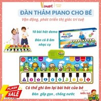 Đàn Piano - Đàn Thảm Ngồi Cho Bé Phiên Bản Nâng Cấp Gấp Gọn Có Ghi Âm, Chống Nước Giúp Bé Cảm Thụ Âm Nhạc