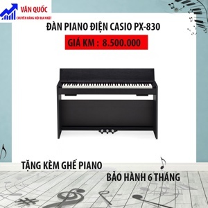 Đàn piano điện Casio PX830 (PX-830) - Màu BK