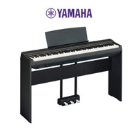 Đàn Piano điện, Digital Piano - Yamaha P-125 (P125) - Black, Phản quang liên tục trên bề mặt và thiết kế loa ẩn