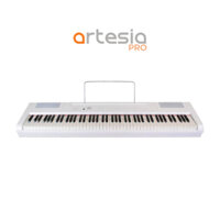 Đàn Piano điện, Digital Piano - Artesia Pro PA88H+ - White, 88 phím có độ nặng và cảm ứng lực, có cổng cắm bộ 3 pedals