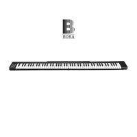 Đàn piano điện gấp gọn, Digital Foldable Piano - Bora BR-01 (BR01) - Black, Travel Piano, Bluetooth, 88 phím cảm ứng lực