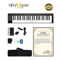 Đàn Piano Điện Konix PJ49Z - 49 Phím cảm ứng lực Có Loa PJ49 - Chính Hãng