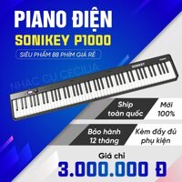 Đàn Piano điện Sonikey P1000 dáng gọn - giá rẻ - dễ dàng di chuyển