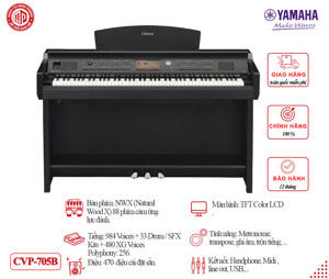 Đàn Piano Điện Yamaha Clavinova CVP-705B