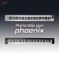 Đàn Piano gấp gọn PHOENIX 88 phím cho người mới tập chơi - Có cảm biến lực - Dễ dàng mang đi