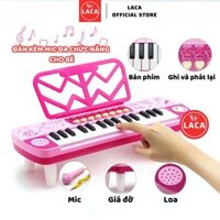 Đàn piano kèm mic với 32 bàn phím điện tử đa chức năng cho bé - đồ chơi đàn piano có nhạc đồ chơi giáo dục sớm cho bé