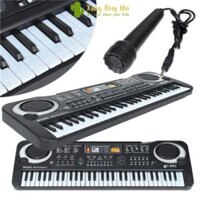 Đàn piano kết hơp đàn organ 61 phím kèm micro cho bé Xương Rồng Nhỏ