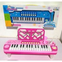 Đàn piano mini cho bé, Đàn kèm mic cho bé có đèn và nhạc cho bé hát karaoke
