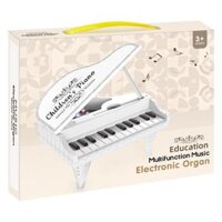 Đàn piano mini điện tử có đèn CY570102 (Trắng)