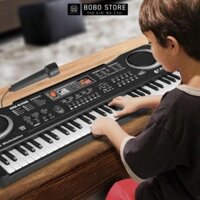 Đàn piano MQ-6106 keyboard 61 phím ấn , Đàn piano điện tử 100 âm và giai điêu cài sẵn 16 tones nhạc BOBO Store