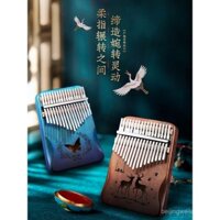 Đàn piano ngón tay cái Kalimba 17 phím cho người mới bắt đầu, đàn piano ngón tay cái 21 phím, nhạc cụ nhỏ cho bé gái ET2W