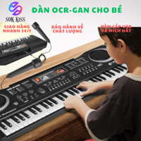 Đàn piano, organ MQ-6106 61 phím, 6 bài hát demo, 16 tones nhạc, 8 âm nhạc cụ, 100 âm và giai điêu cài sẵn, có micro,