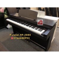 Đàn Piano Roland HP-2880 màu nâu đen kiểu dáng cực đẹp