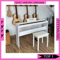 Đàn Piano Victor VT02 Màu Trắng – Hàng Chính Hãng Phân Phối TYTYMUSIC