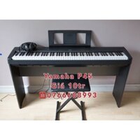 Đàn piano Yamaha P45 màu đen hàng trưng bày