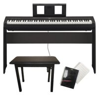 đàn piano yamaha p45 màu đen truyền thống có nhiều chức năng hàng nhật bản chất lượng cao