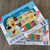 đàn pin hình BÒ [ ĐÀN PIN HÌNH THÚ ] ĐÀN BÒ đồ chơi học tập