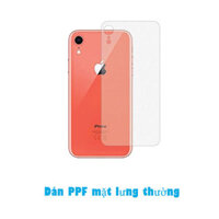 Dán PPF lưng Iphone Xr Pskin chống xước mỏng xịn giá rẻ