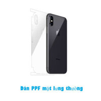Dán PPF mặt lưng Iphone X | Xr | Xs | Xs Max Pskin chống xước mỏng xịn giá rẻ