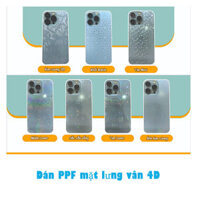 Dán PPF mặt lưng Iphone Xr vân 4D đẹp – độc Pskin chính hãng giá rẻ