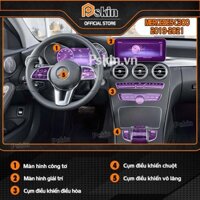 Dán PPF nội thất ô tô MERCEDES C300 2019-2021 chống xước, che mờ vết xước - Pskin.Vn