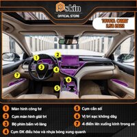 Dán PPF trong suốt bảo vệ nội thất xe Toyota Camry 2.5Q 2022 [Đầy đủ bộ dụng cụ hỗ trợ dán]