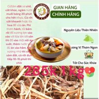 Đản sâm khô Thảo dược vùng miền hương vị thơm ngon bổ mát