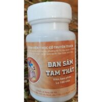 ĐAN SÂM TAM THẤT -Đau Thắt Ngực -BV YHỌC CỔ TRUYỀN Tp.HCM -Lọ 100viên