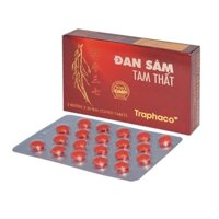 ĐAN SÂM – TAM THẤT TRAPHACO – GIÚP LƯU THÔNG MÁU, PHÒNG VÀ ĐIỀU TRỊ ĐAU THẮT NGỰC