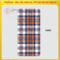 Dán Skin cho mặt sau Tecno Pova 4 Pro in hình caro - CAR02