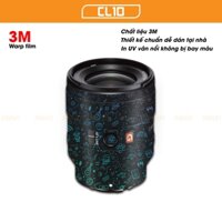 Dán skin Lens Sony các loại 50mm,24-70mm f2.8, 70-200mm, 85mm f1.4,35mm 1.4 v.v...mẫu CL10