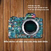 Dán skin máy ảnh body canon R, R6, R7, 5D4, 6D, 1DX, 700D, 1000D.v.v.. mẫu C7