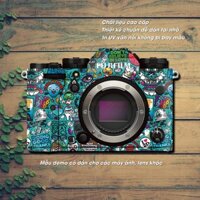 Dán skin máy ảnh body Fujifilm X-H2,X-T4, X-T5, X-Pro 2, GFX 100, X-E4, X-E3 v.v.. mẫu C7