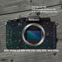 Dán skin máy ảnh body Nikon các loại Z7, Z6, DF D90 D80 D7500 D7000 D850 D700 v.v... mẫu C10