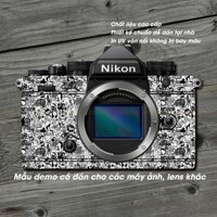 Dán skin máy ảnh body Nikon các loại Z7, Z6, DF D90 D80 D7500 D7000 D850 D700 v.v... mẫu C3