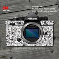 Dán skin máy ảnh body Nikon các loại Z7, Z6, DF D90 D80 D7500 D7000 D850 D700 v.v... mẫu C1