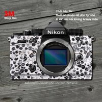 Dán skin máy ảnh body Nikon các loại Z7, Z6, DF D90 D80 D7500 D7000 D850 D700 v.v... mẫu C4