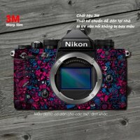 Dán skin máy ảnh body Nikon các loại Z7, Z6, DF D90 D80 D7500 D7000 D850 D700 v.v... mẫu C8