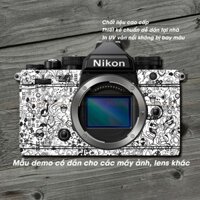Dán skin máy ảnh body Nikon các loại Z7, Z6, DF D90 D80 D7500 D7000 D850 D700 v.v... mẫu C6