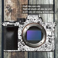 Dán skin máy ảnh Sony A74, A73,A7R V, ZV-E1, FX30, A6700, A7C2... mẫu C1